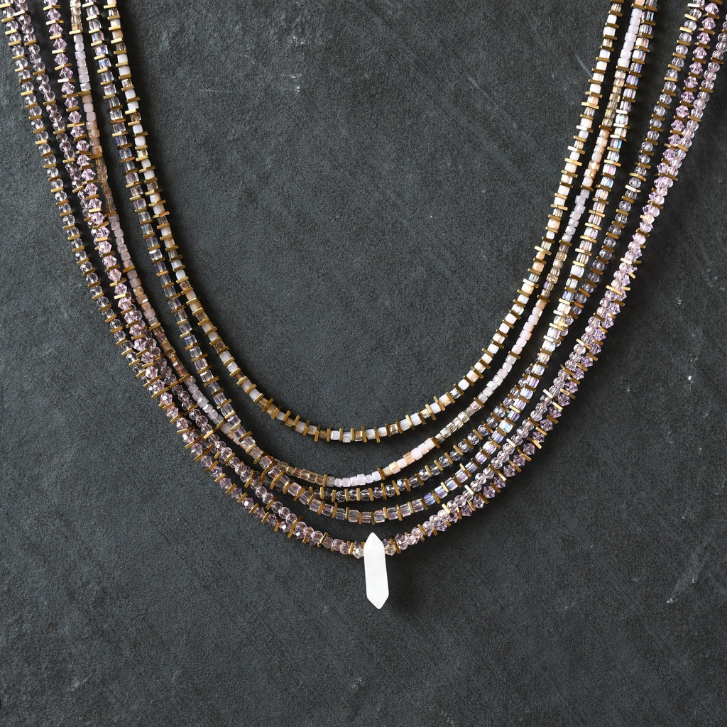 Misty Rose 2 Necklace
