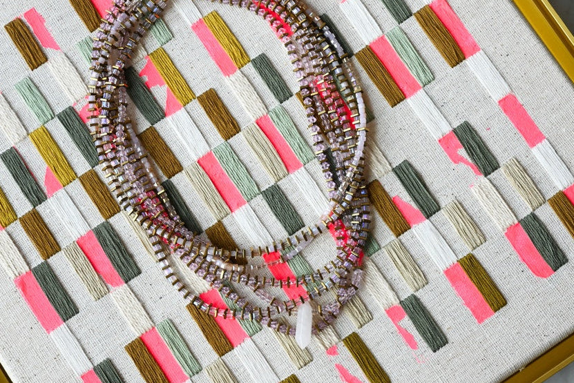 Misty Rose Necklace